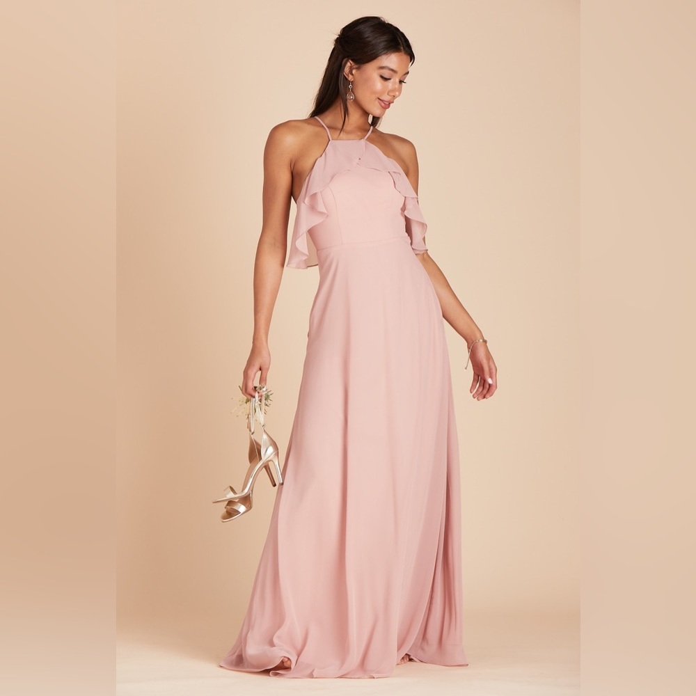 Birdy grey dusty rose bridesmaid dress - size small, size 4